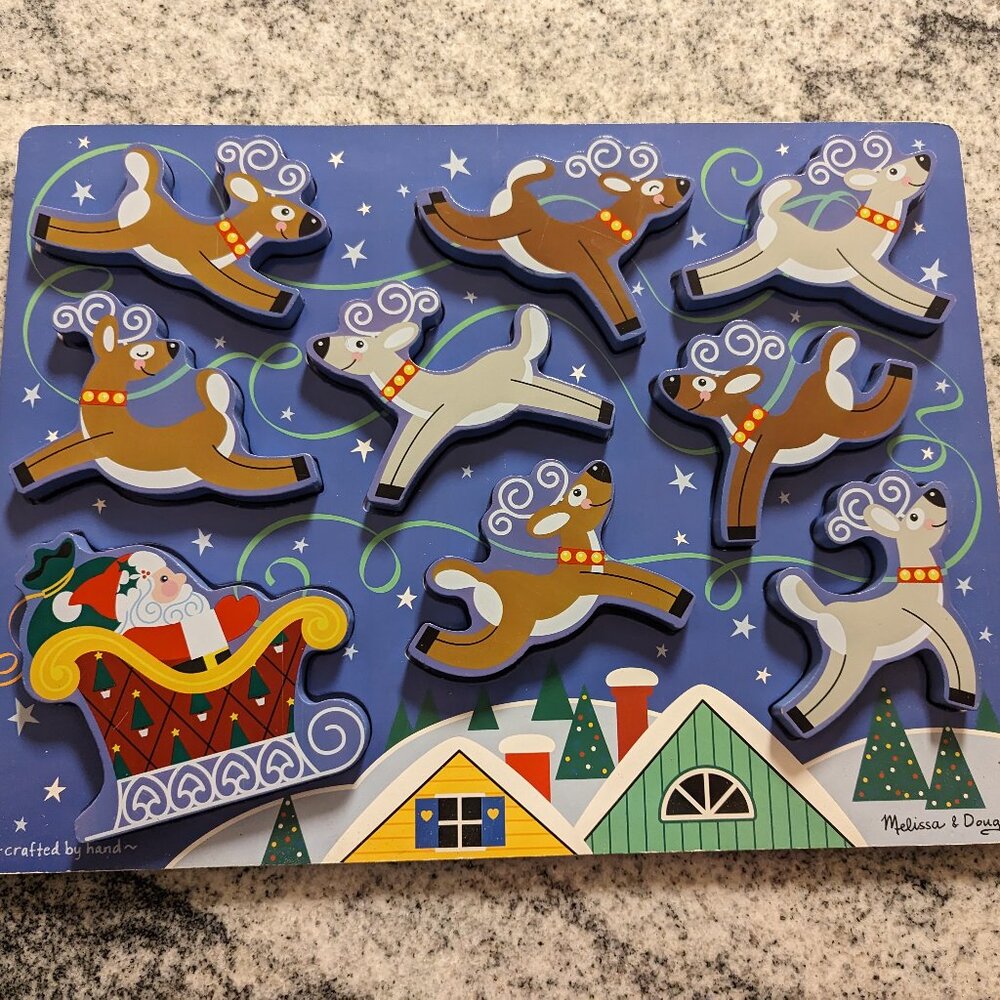 Melissa & Doug Reindeer Puzzle